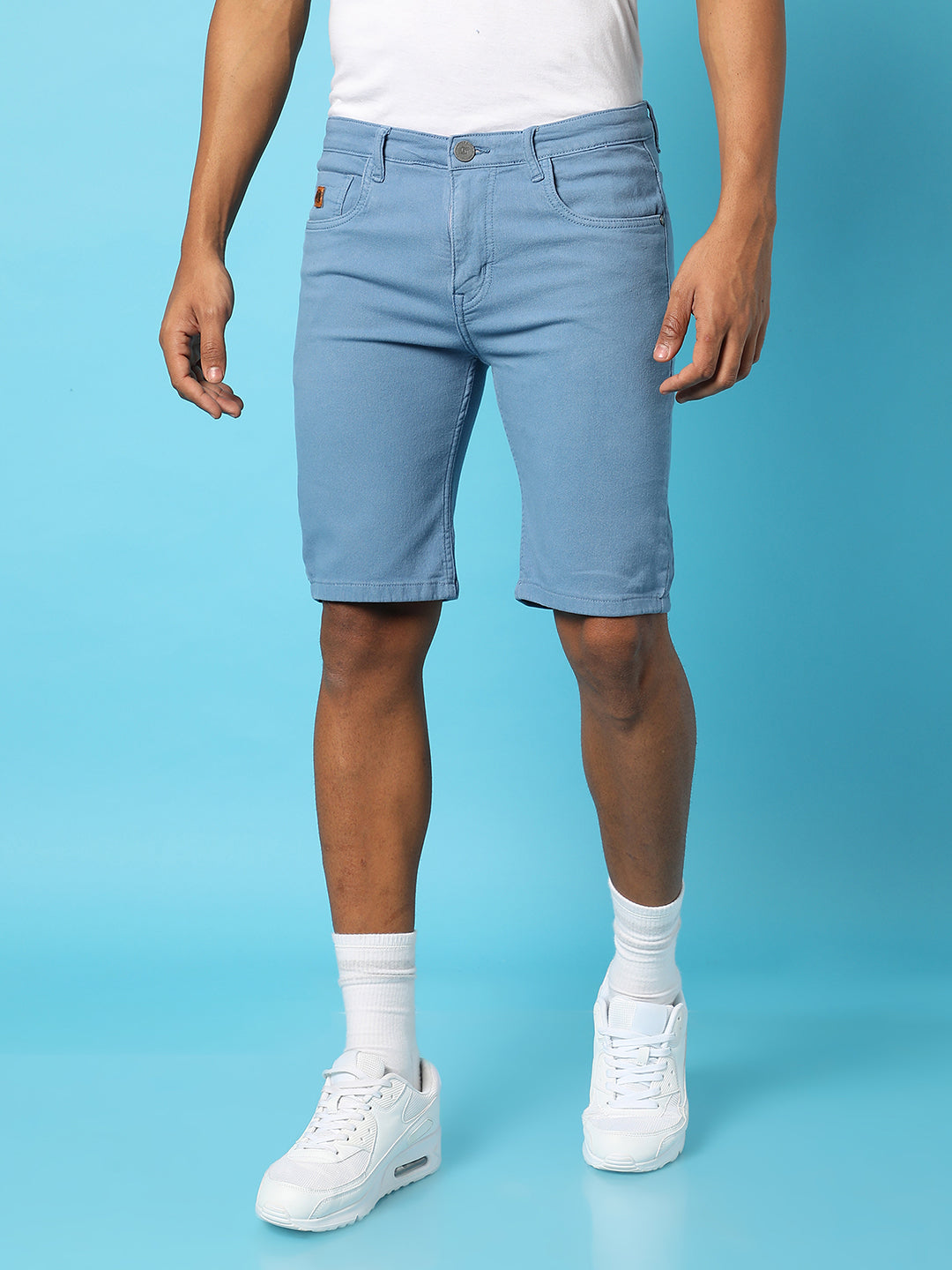 Chino Denim Shorts