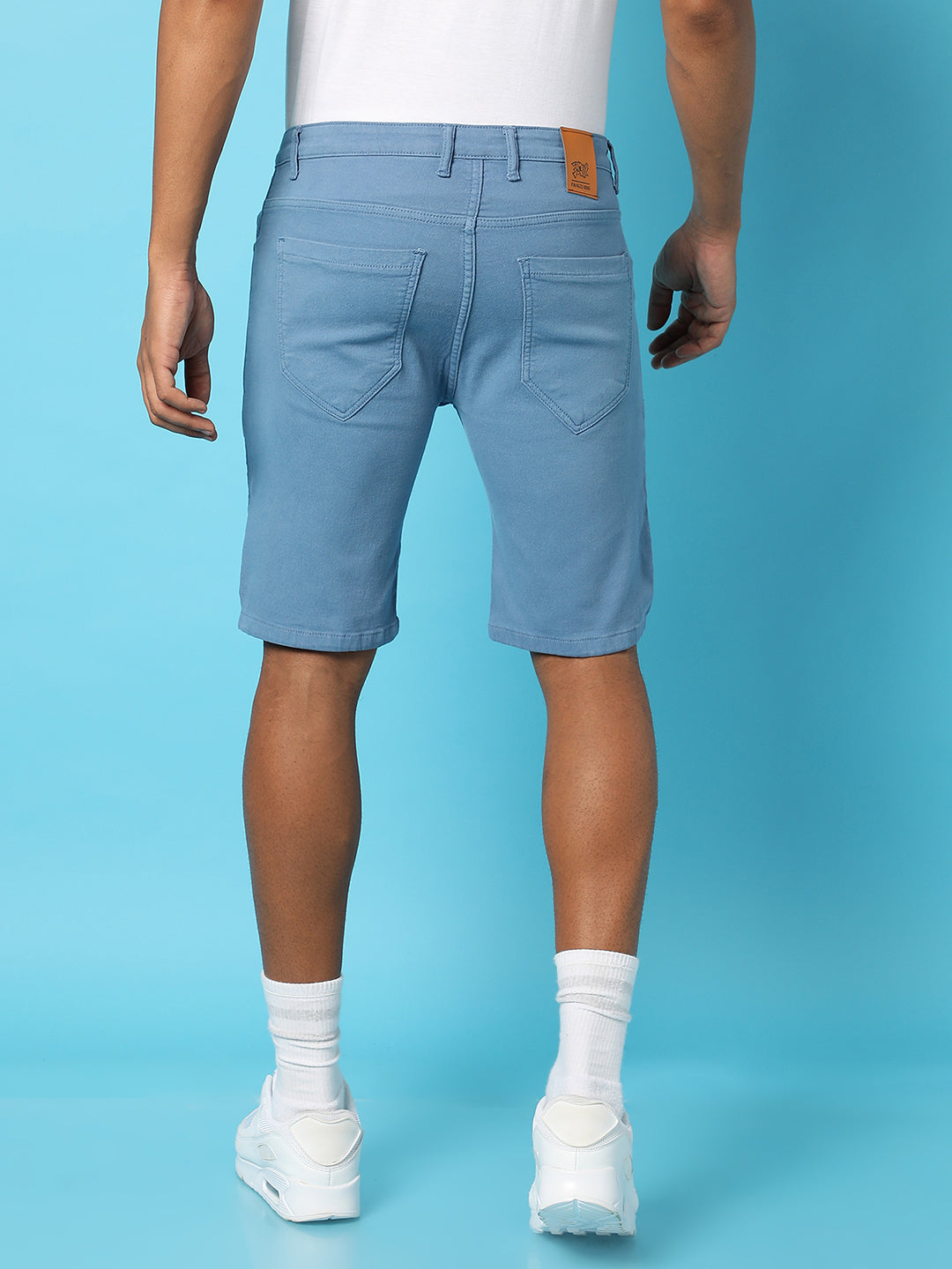 Chino Denim Shorts