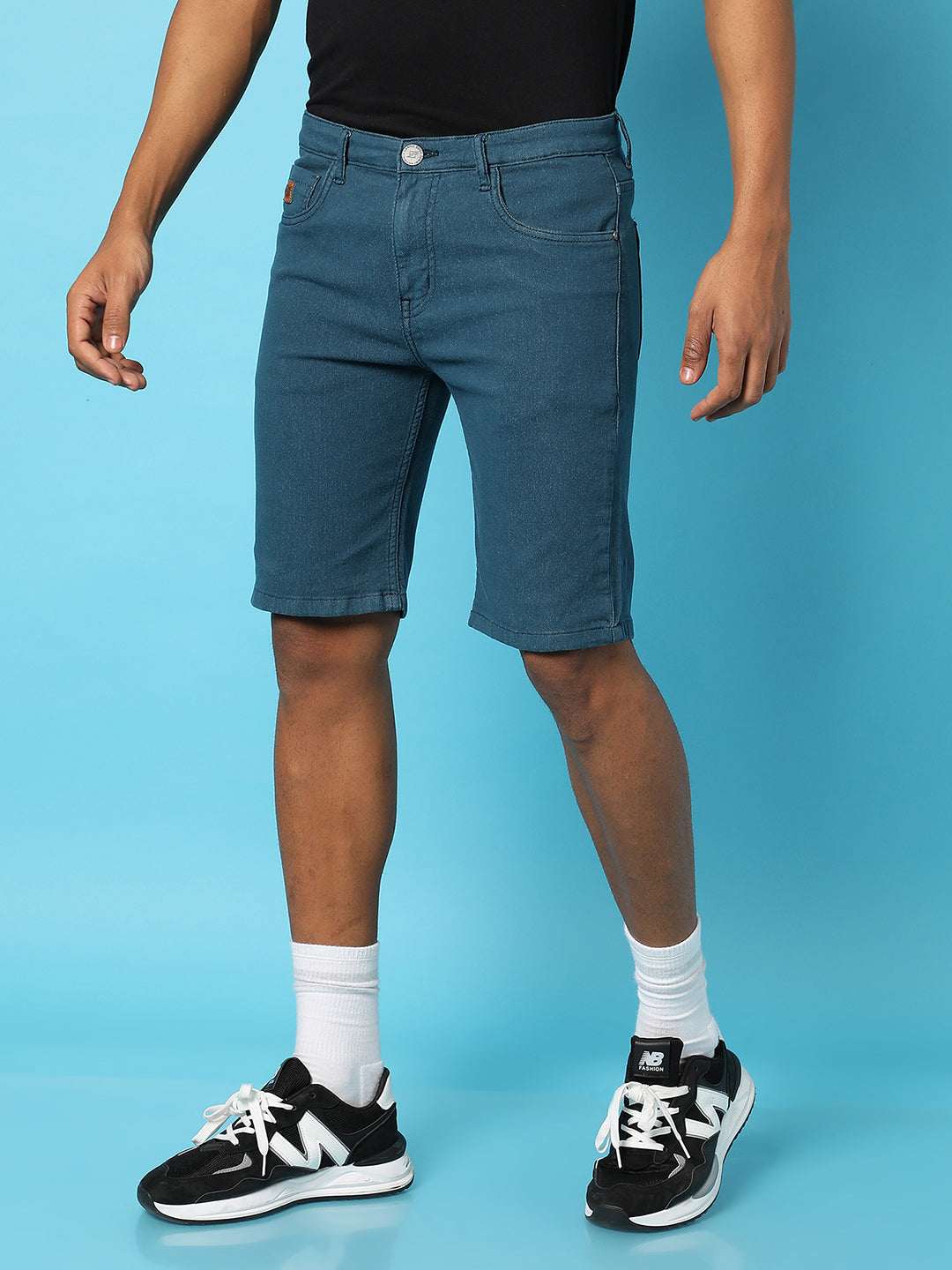 Chino Denim Shorts