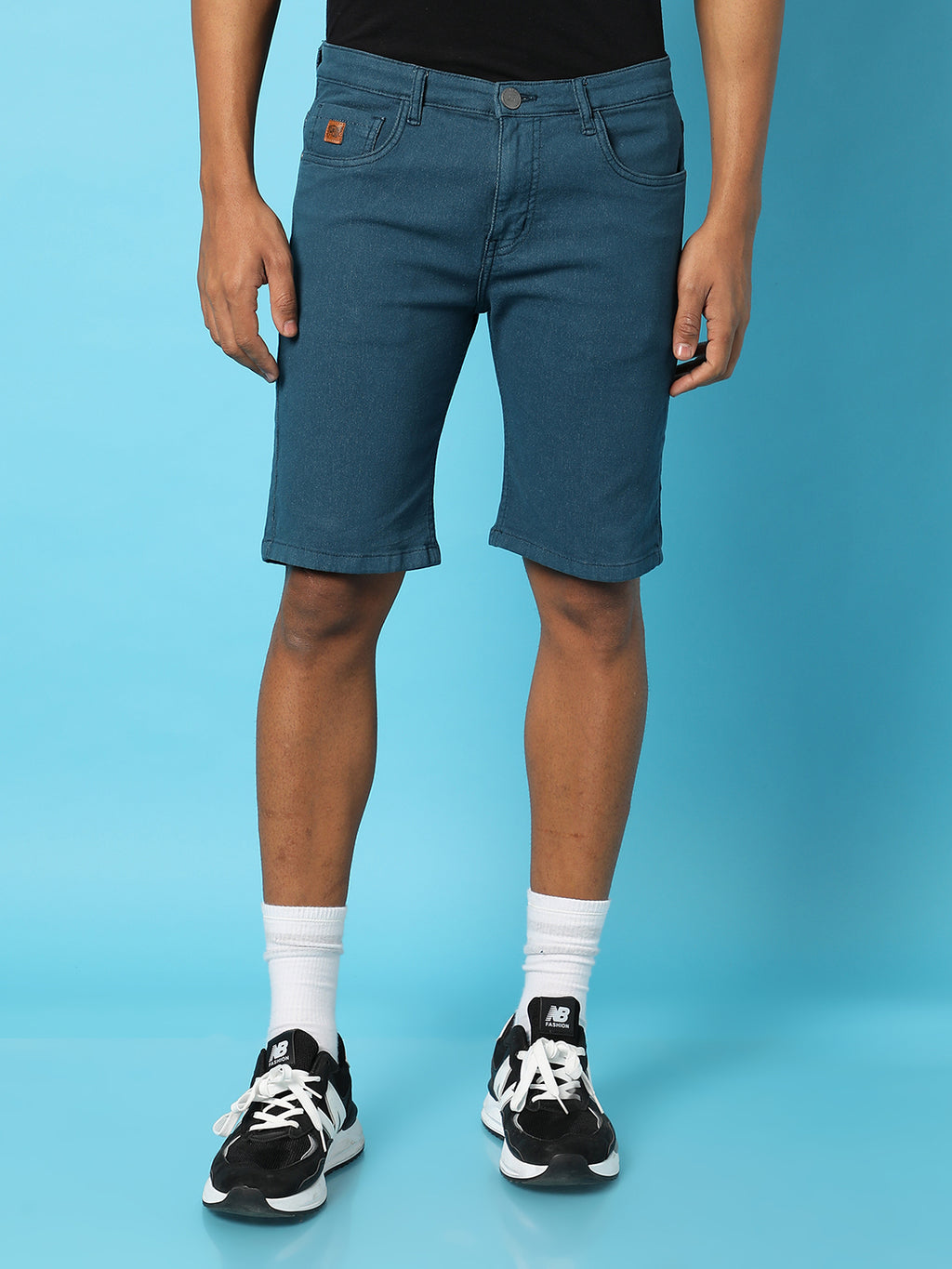 Chino Denim Shorts
