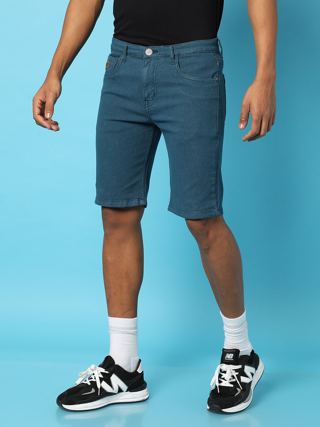 Chino Denim Shorts