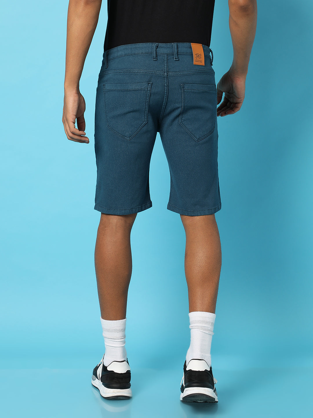 Chino Denim Shorts