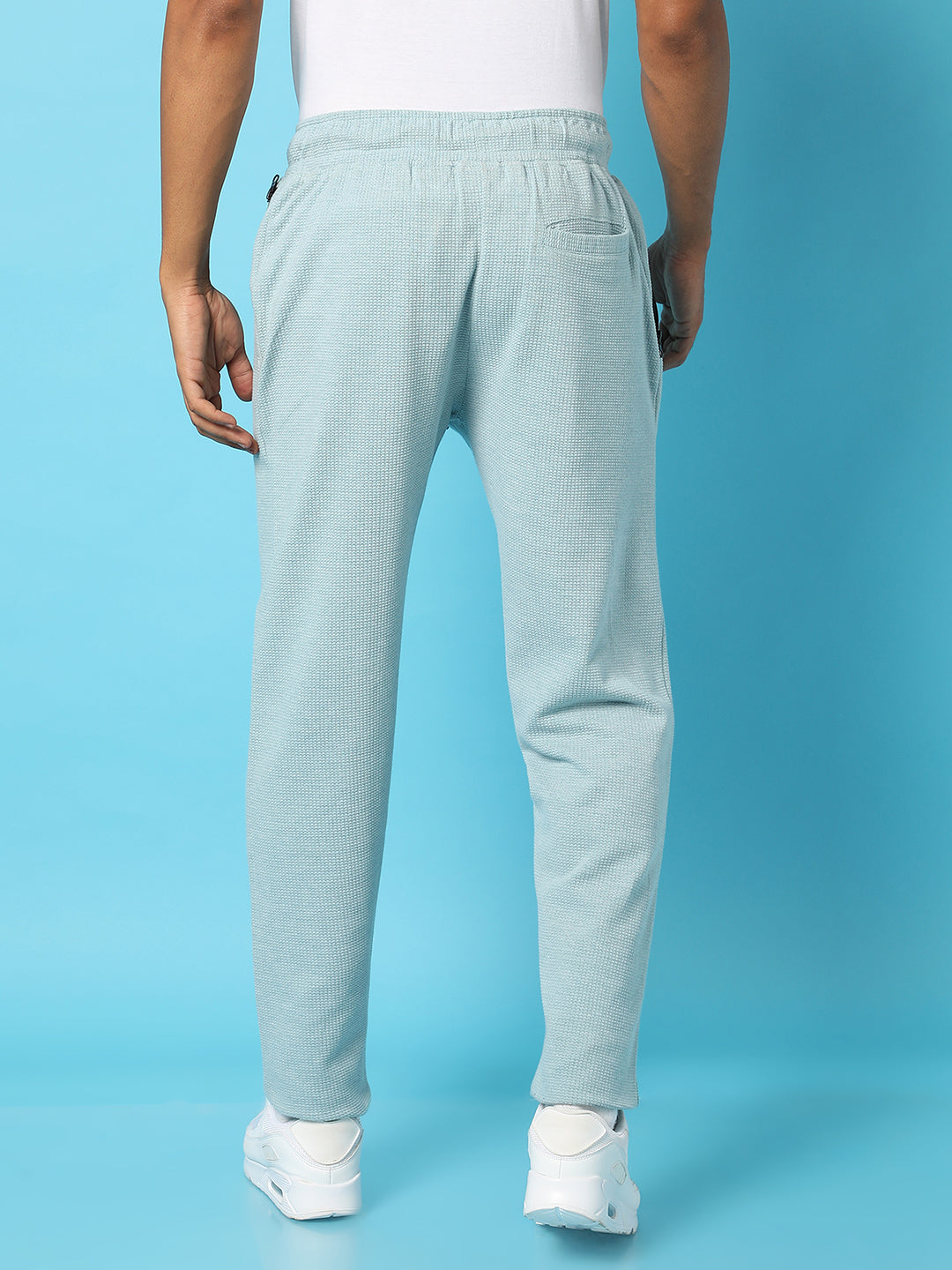 Trackpants With Contrast Zipper