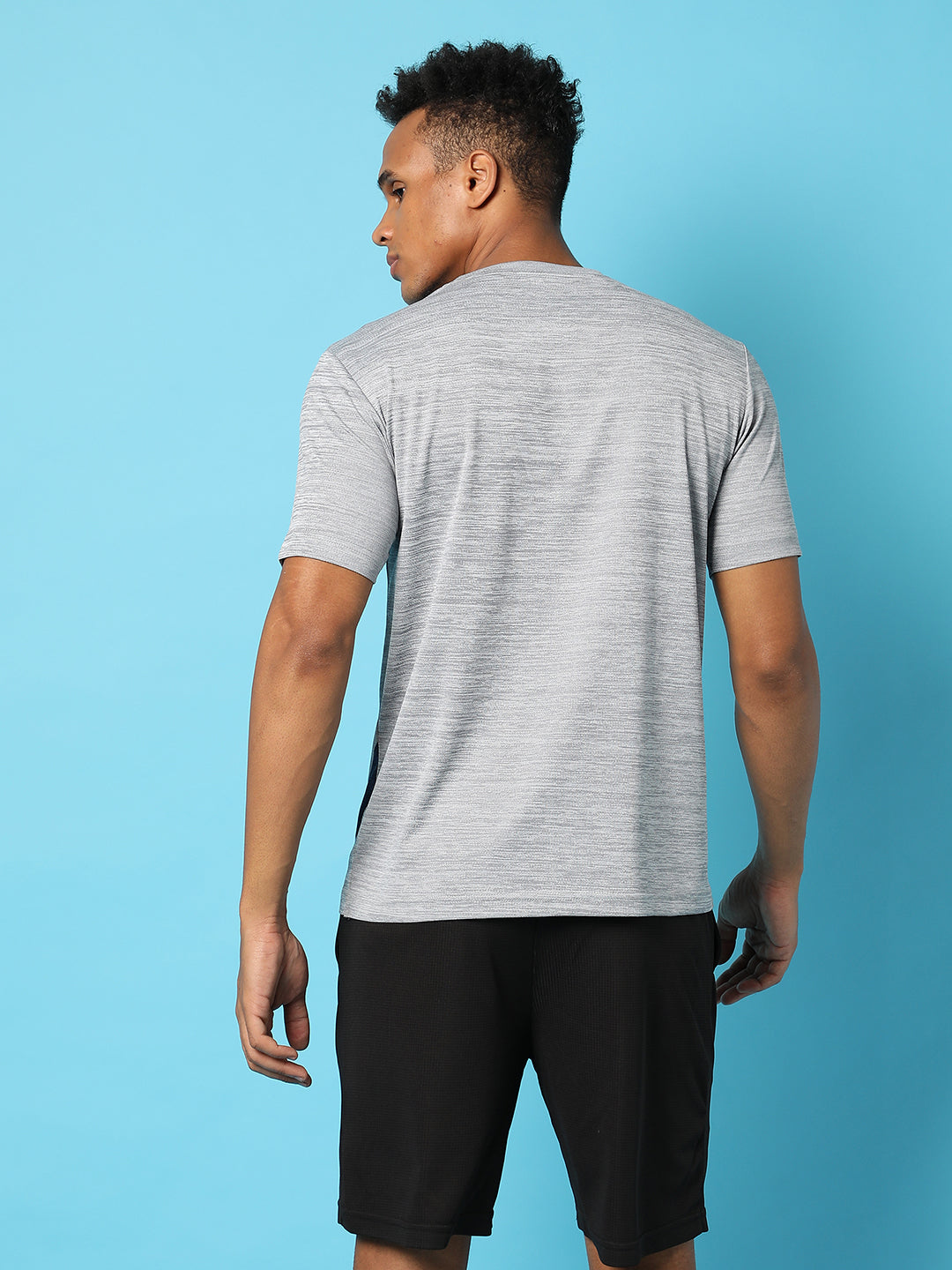 Solid Round Neck T-Shirt