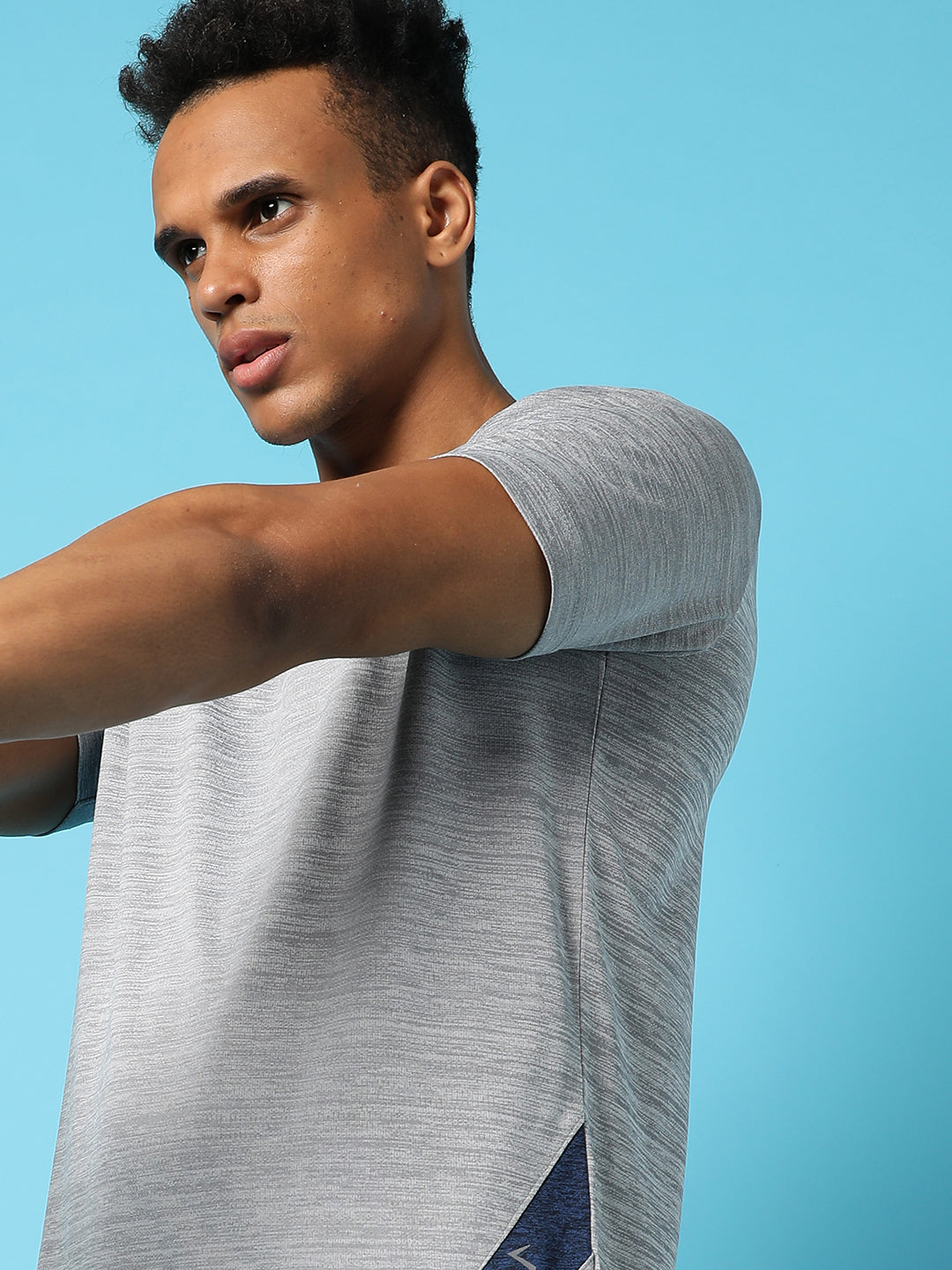 Solid Round Neck T-Shirt