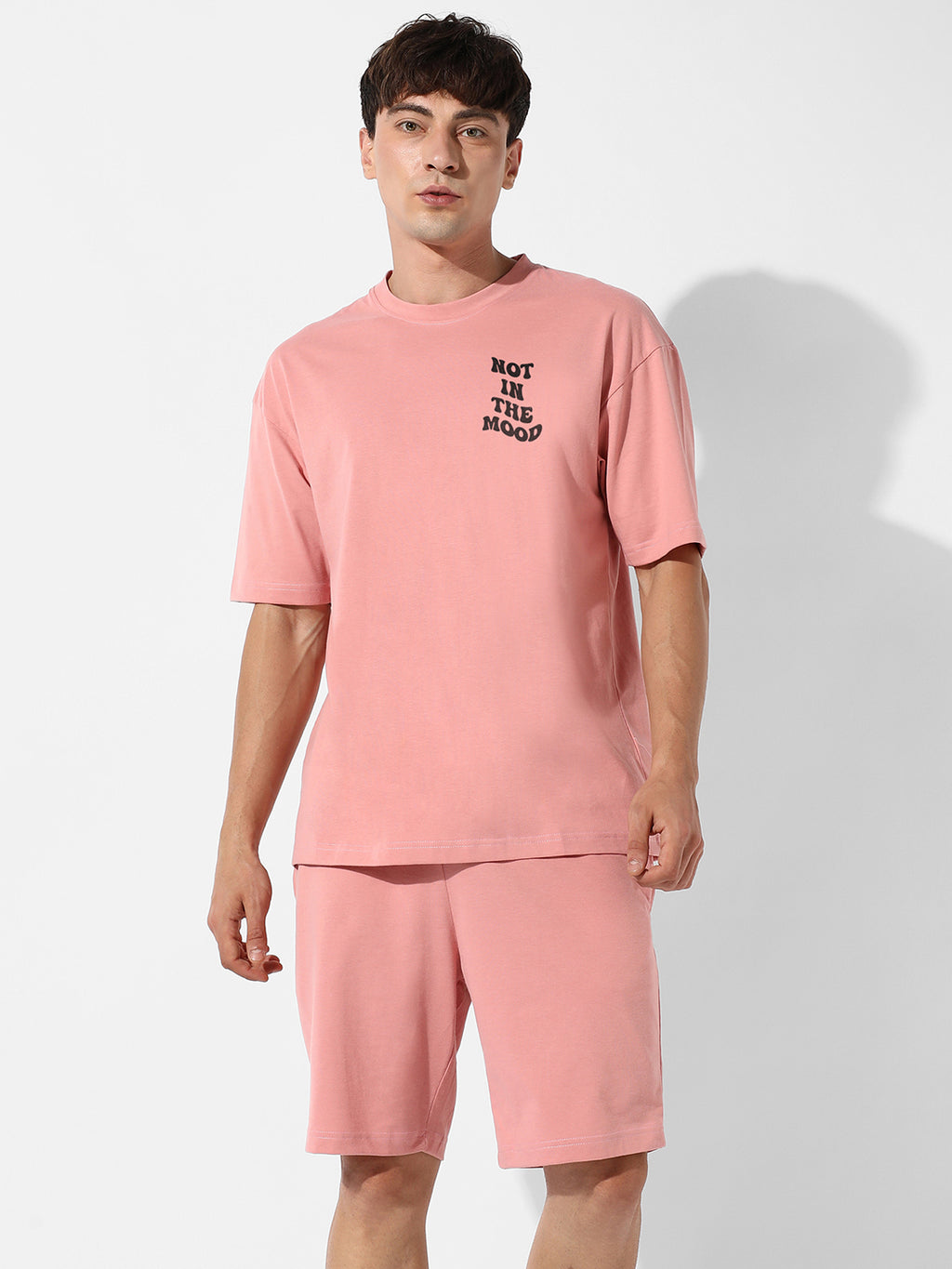 Peach Cupid Oversized Co-Ord Set