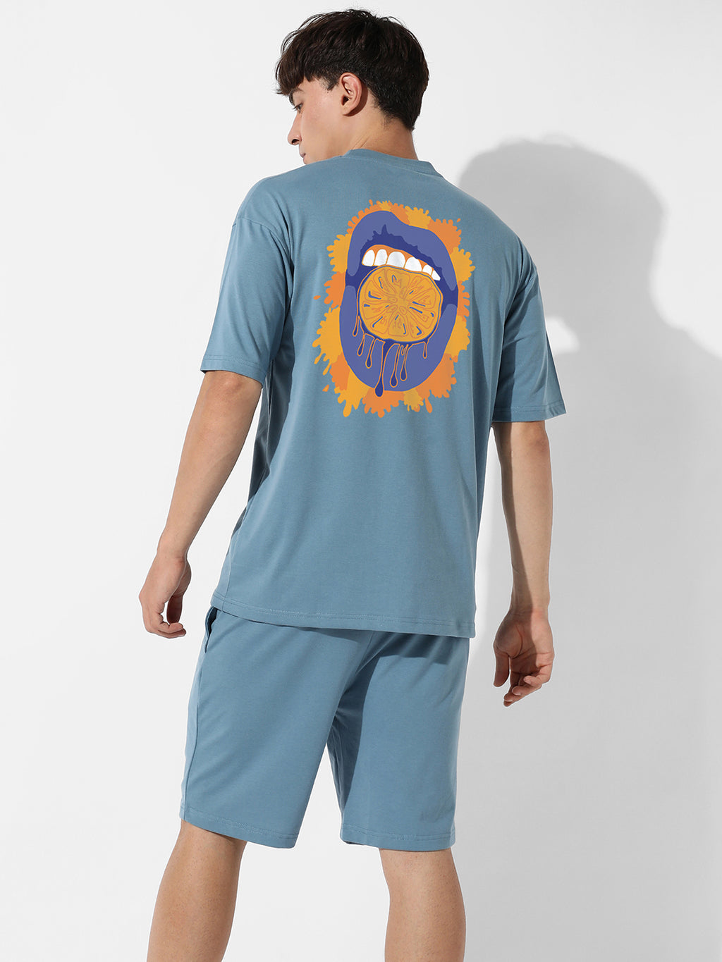 Peach Cupid Oversized Co-Ord Set