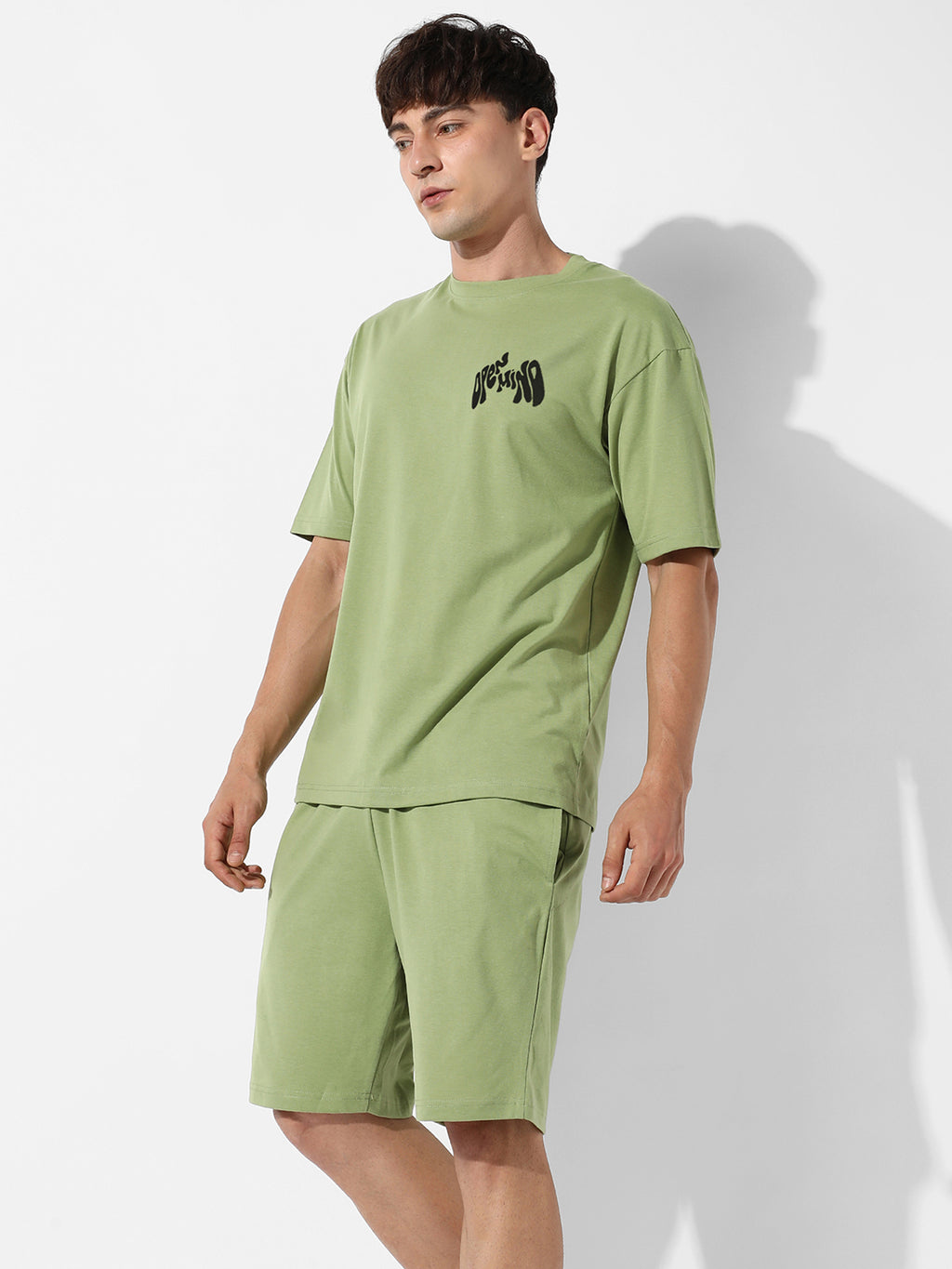 Peach Cupid Oversized Co-Ord Set