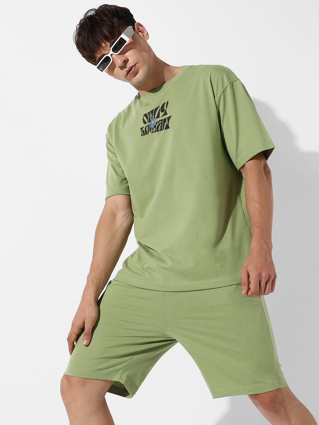 Peach Cupid Oversized Co-Ord Set