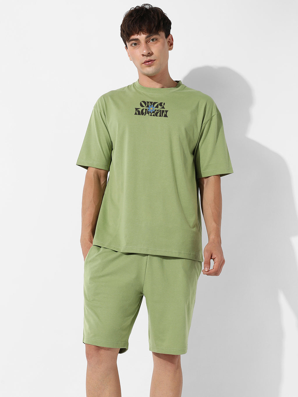 Peach Cupid Oversized Co-Ord Set