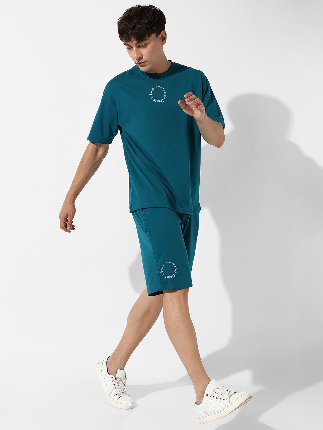 Teal Cupid Oversized Co-Ord Set