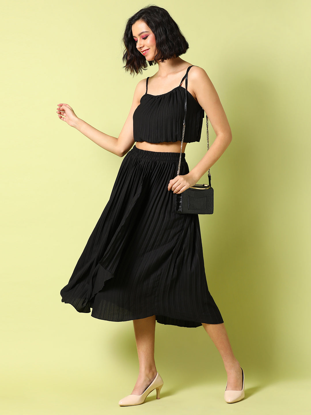 Pleated Co-Ord Set