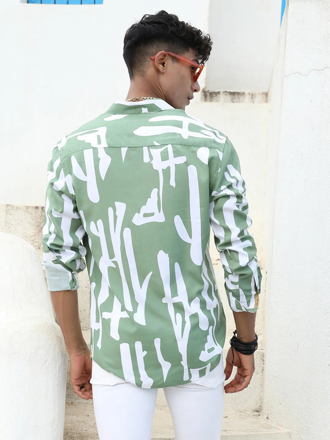 Abstract Print Shirt