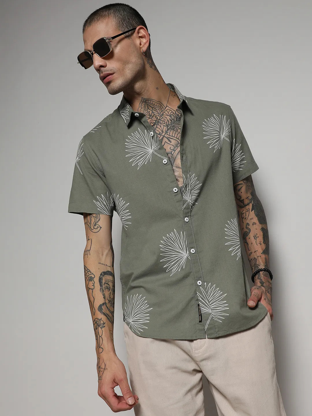 Minimal Botanical Shirt