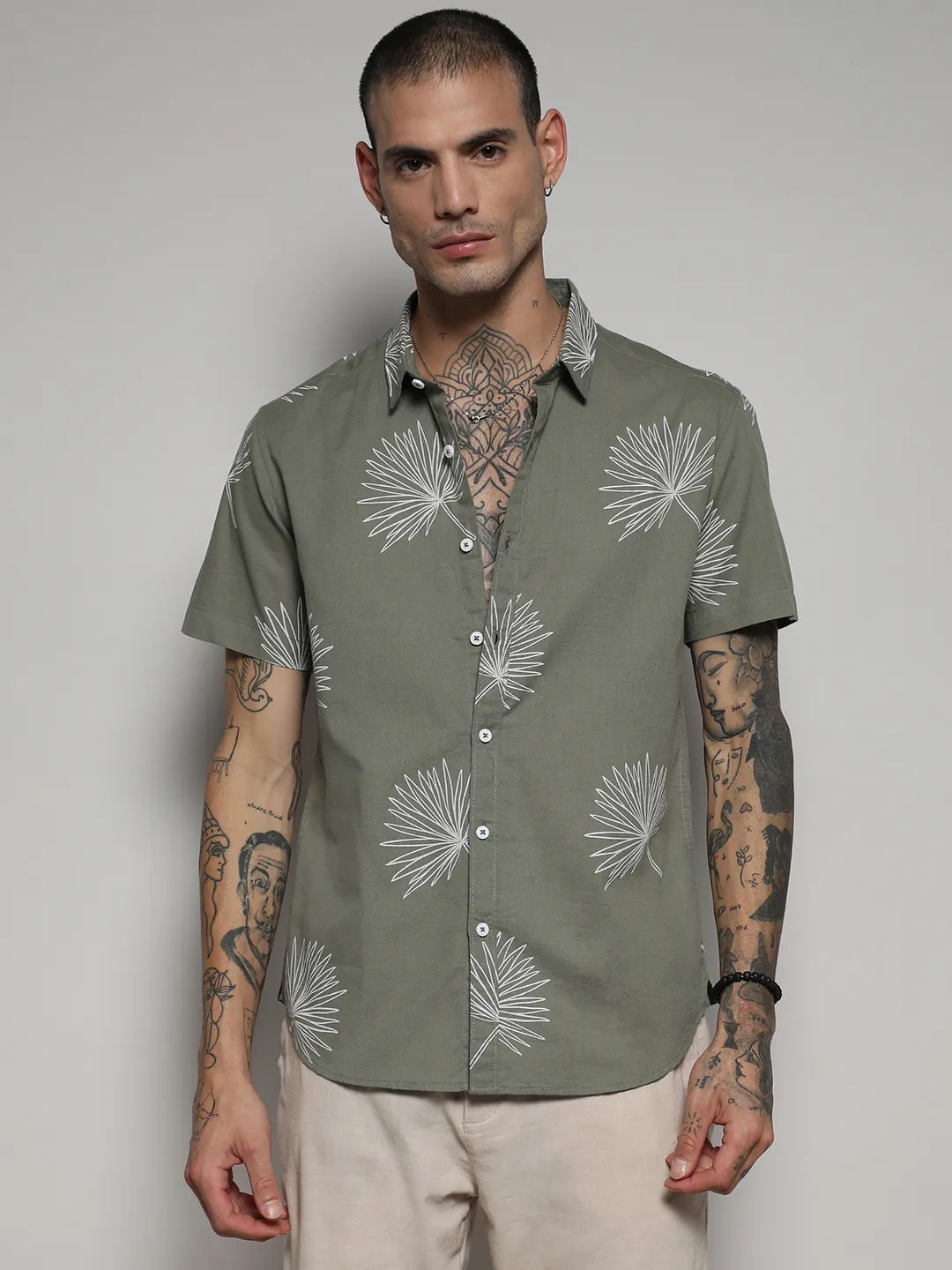 Minimal Botanical Shirt