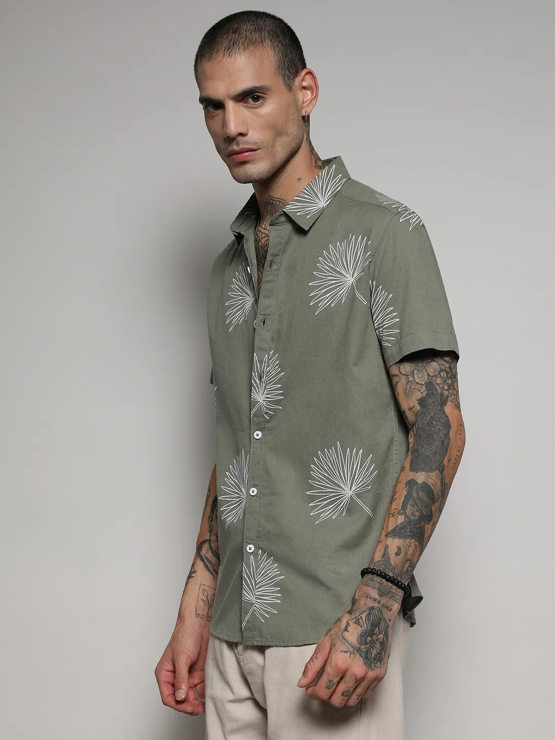 Minimal Botanical Shirt