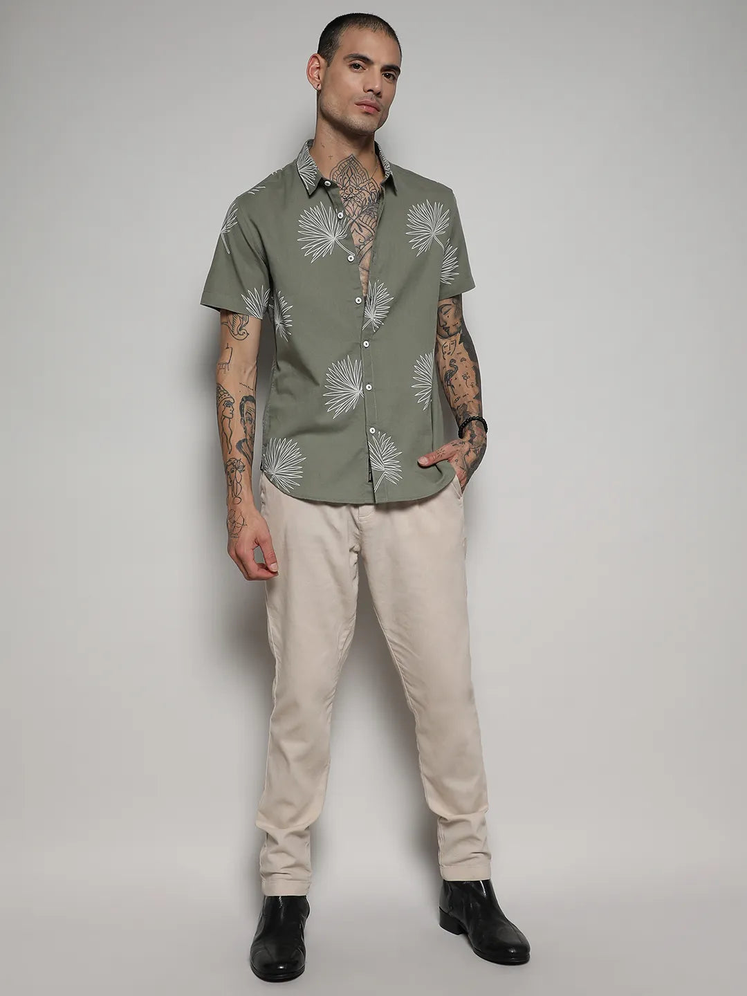 Minimal Botanical Shirt