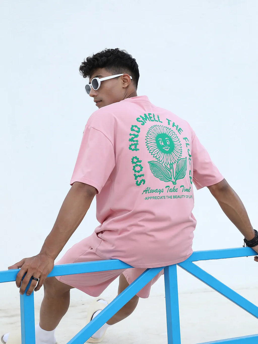 Smell The Flower Peach Co-Ords