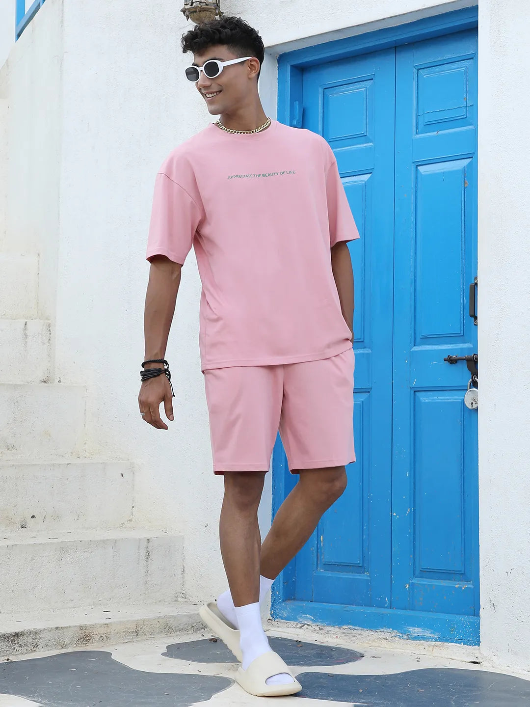 Smell The Flower Peach Co-Ords