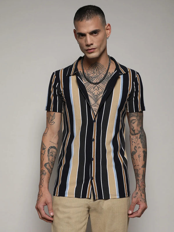 Striped Cotton Shirt