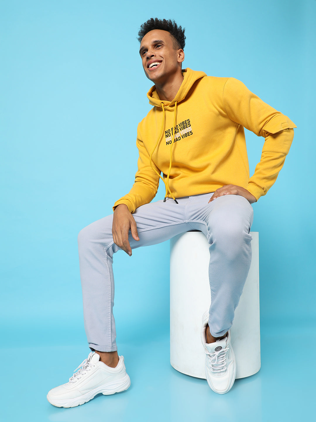 No Bad Vibes Pullover Hoodie