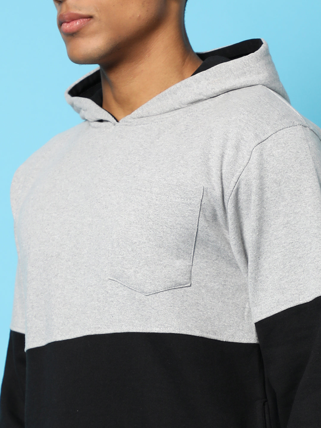 Pullover Hoodie With Patch Pocket