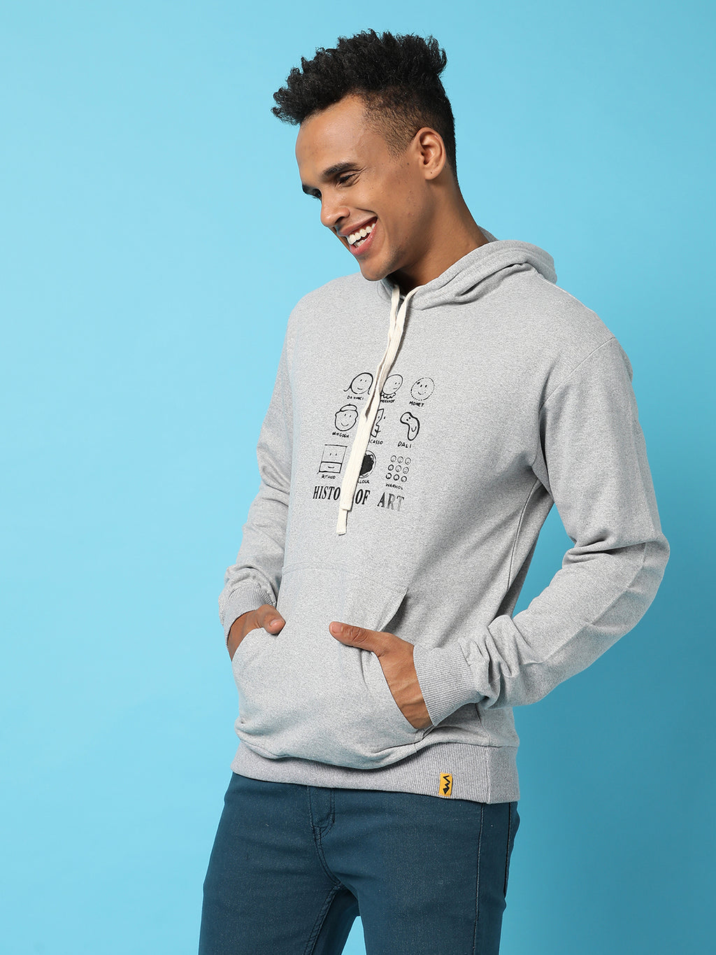 Printed Hooded Sweatshirt