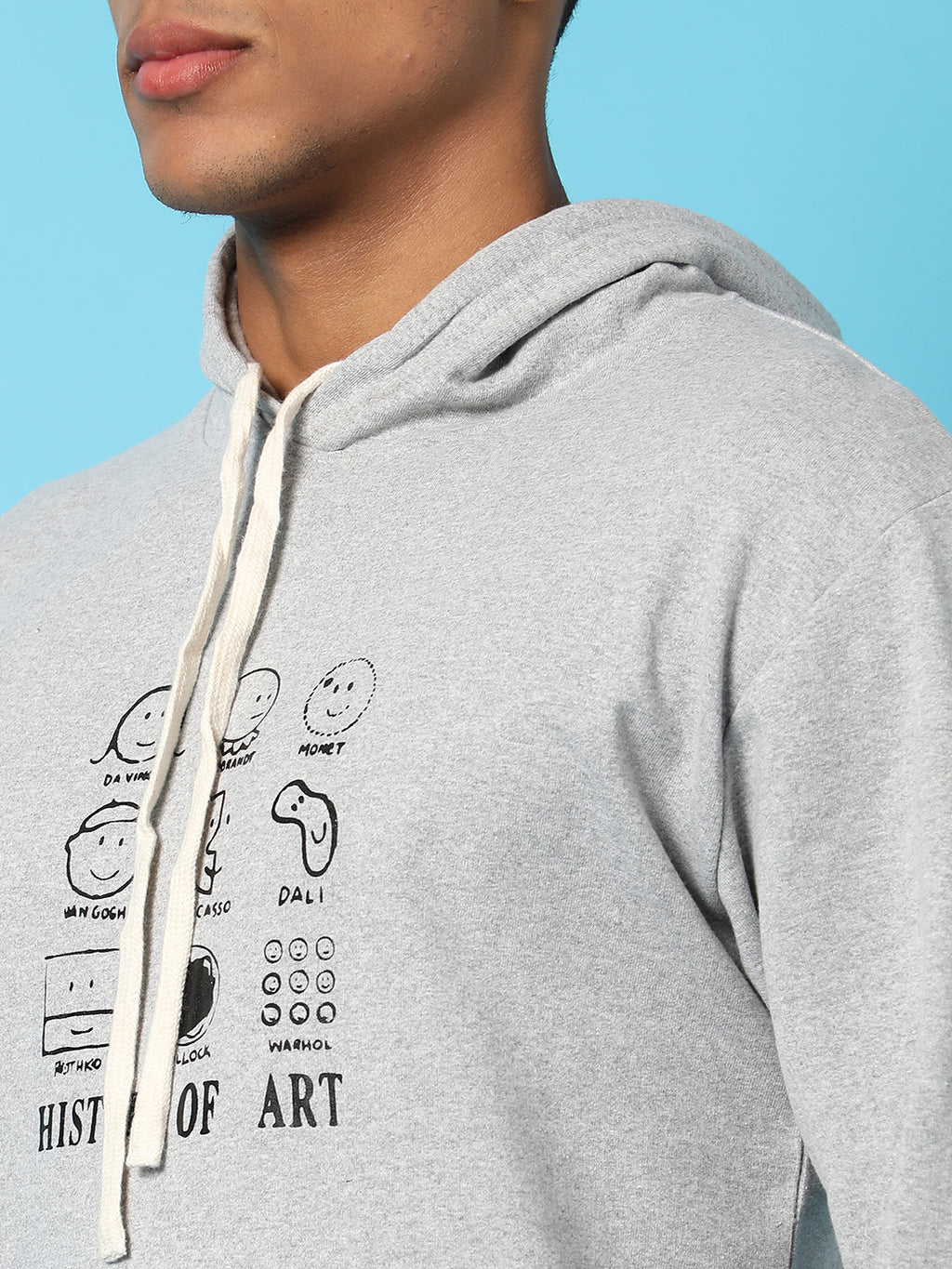 Printed Hooded Sweatshirt