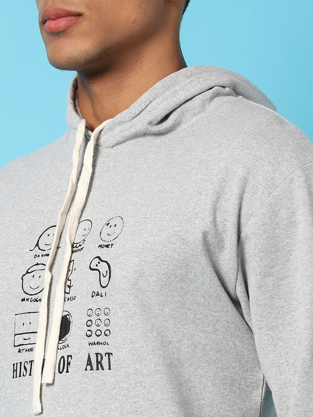 Printed Hooded Sweatshirt