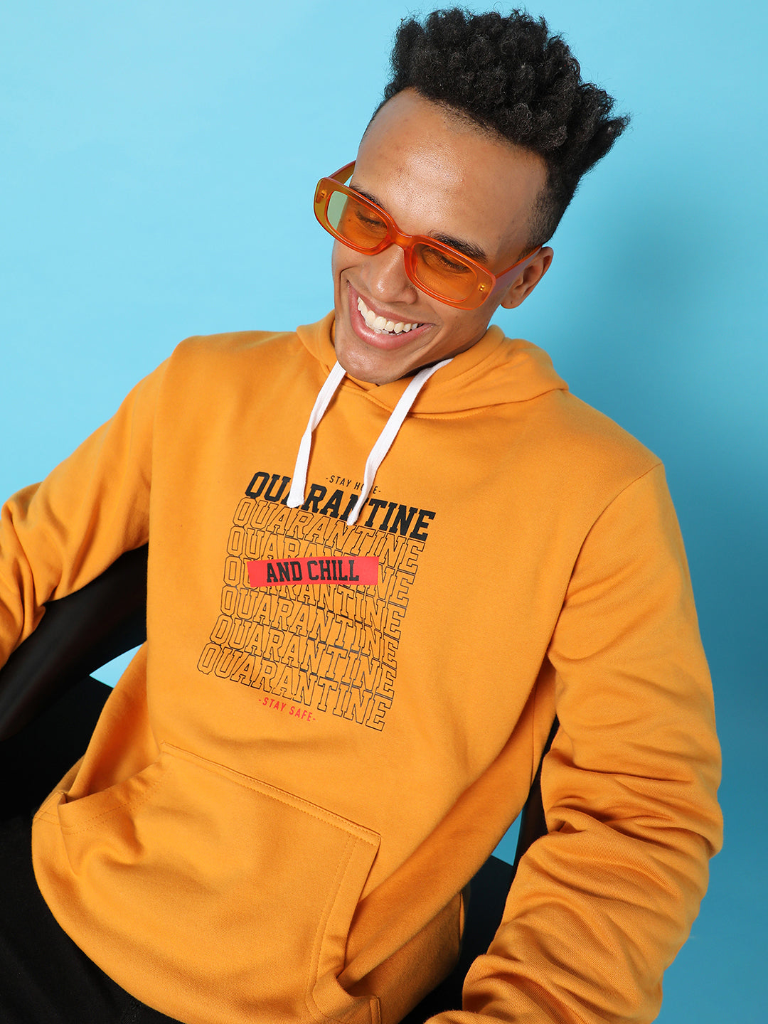 Quarantine Hoodie With Kangaroo Pocket