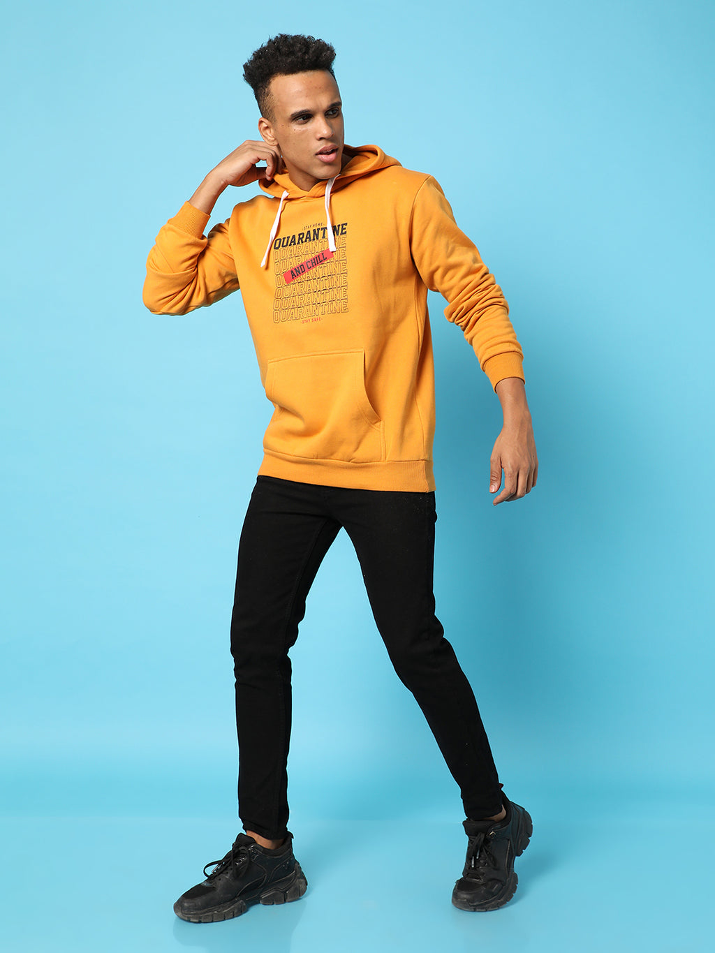 Quarantine Hoodie With Kangaroo Pocket