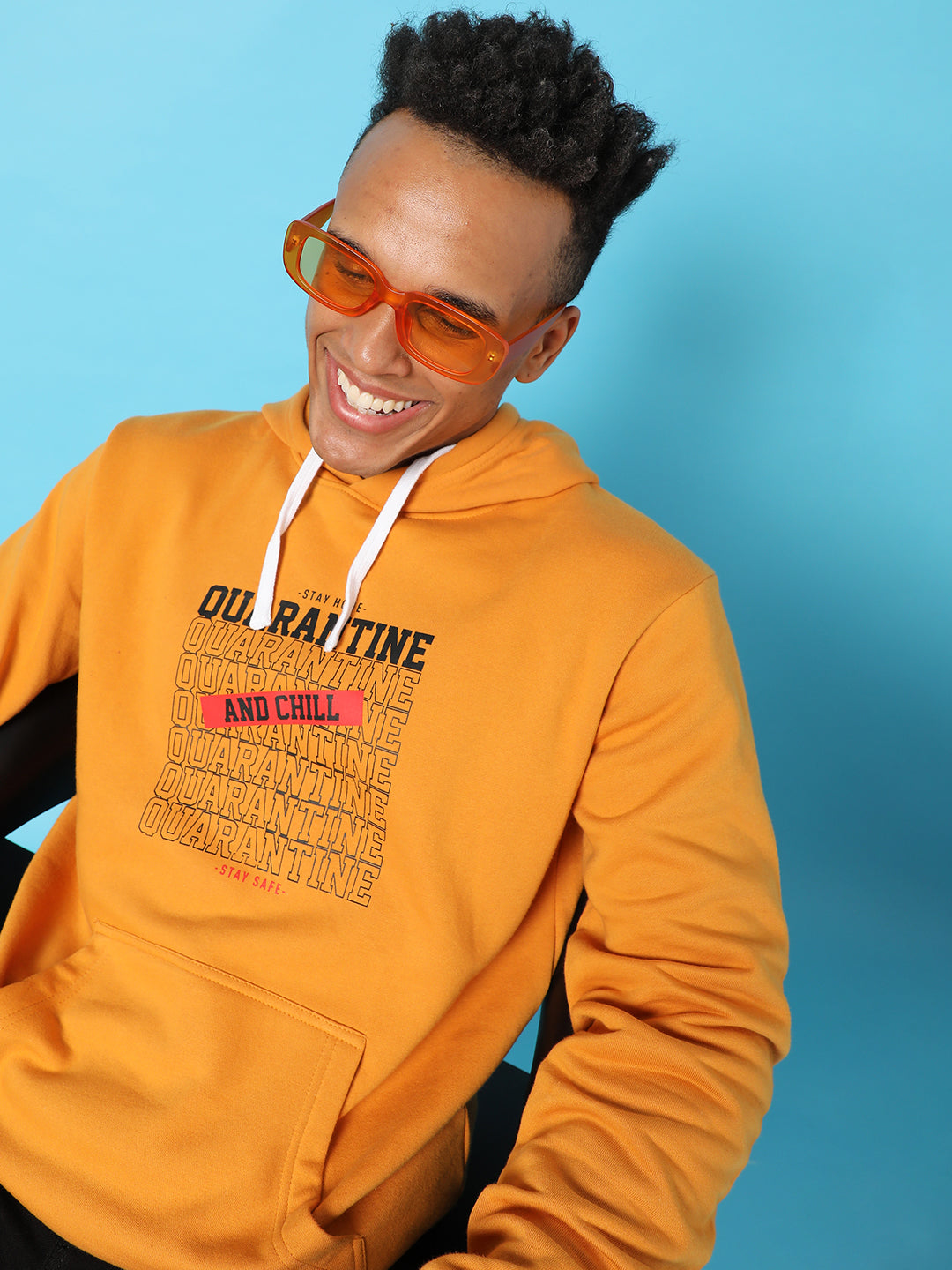 Quarantine Hoodie With Kangaroo Pocket