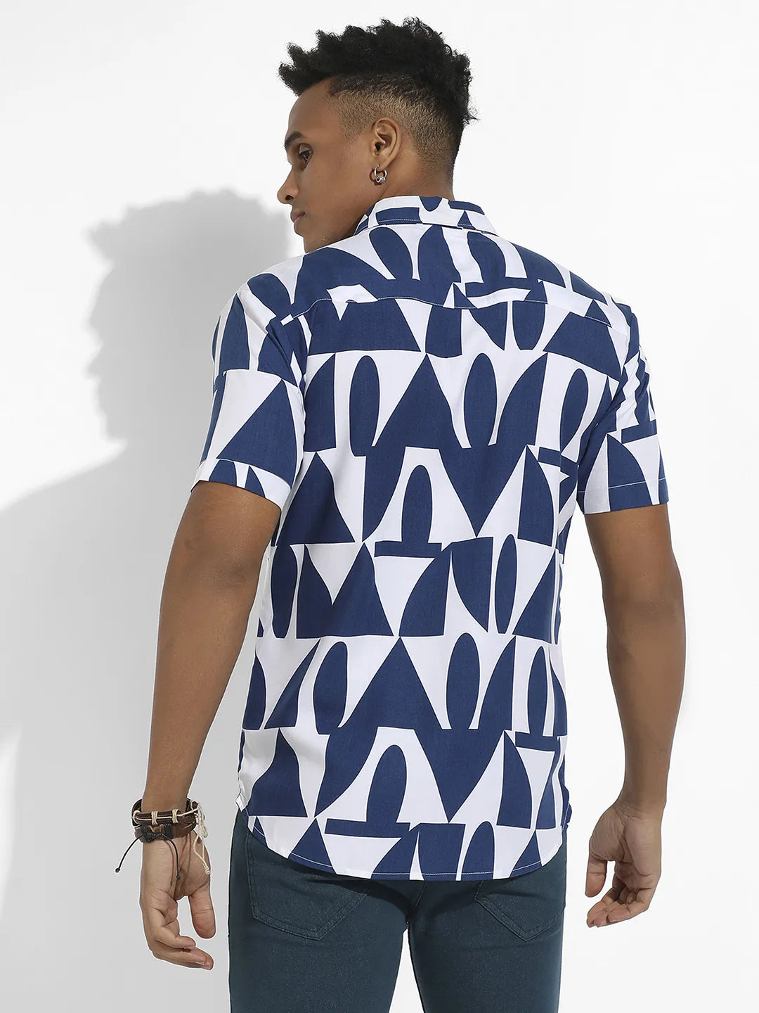 Geometric Block Shirt