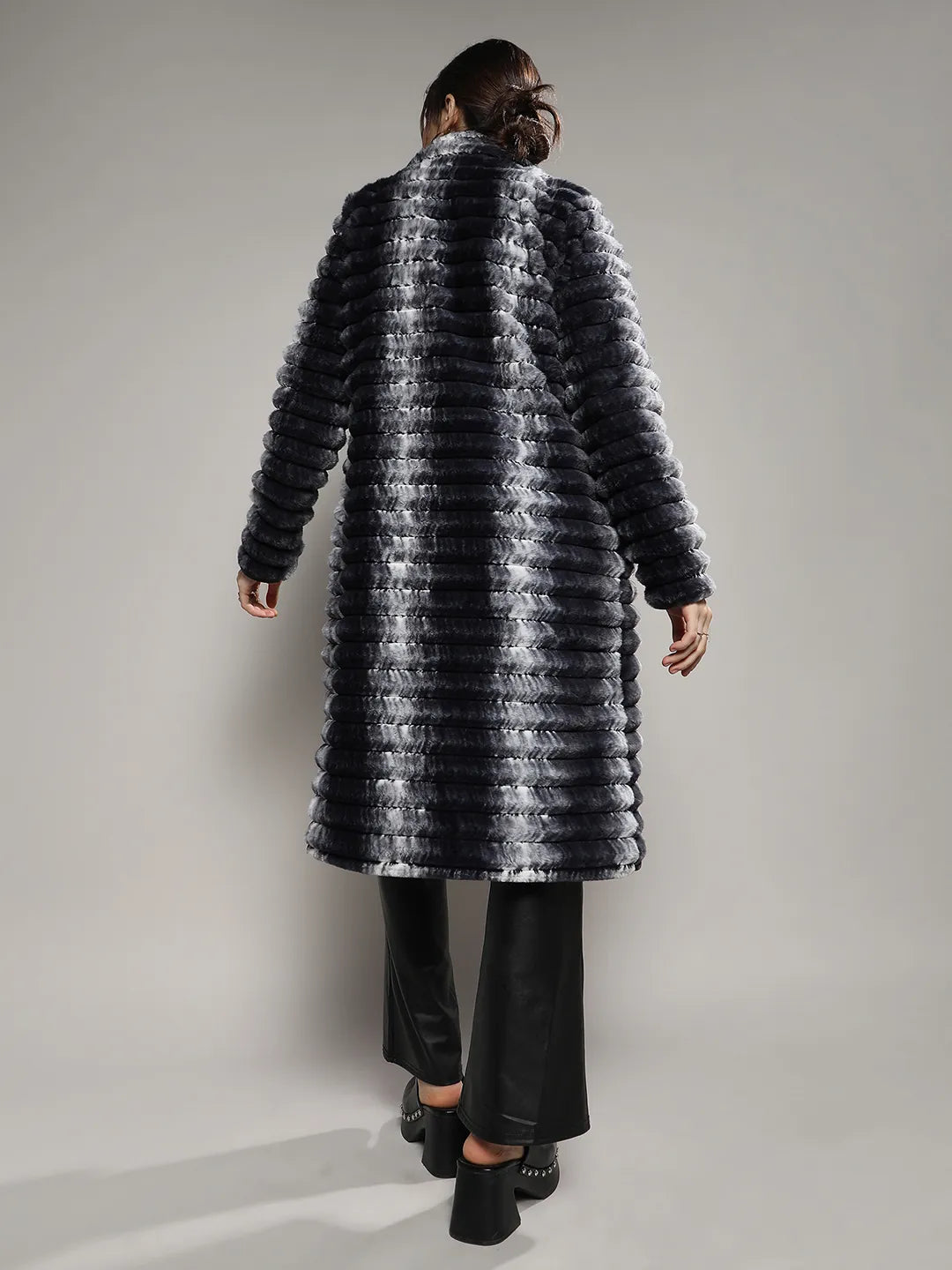 Ombre Ripple Long Coat