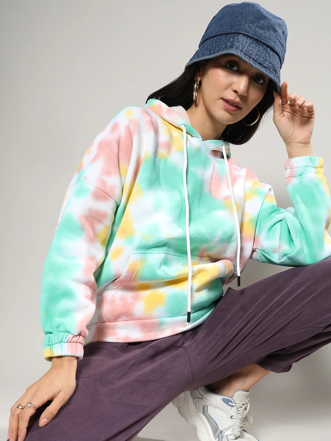 Oversized Tie-Dye Hoodie