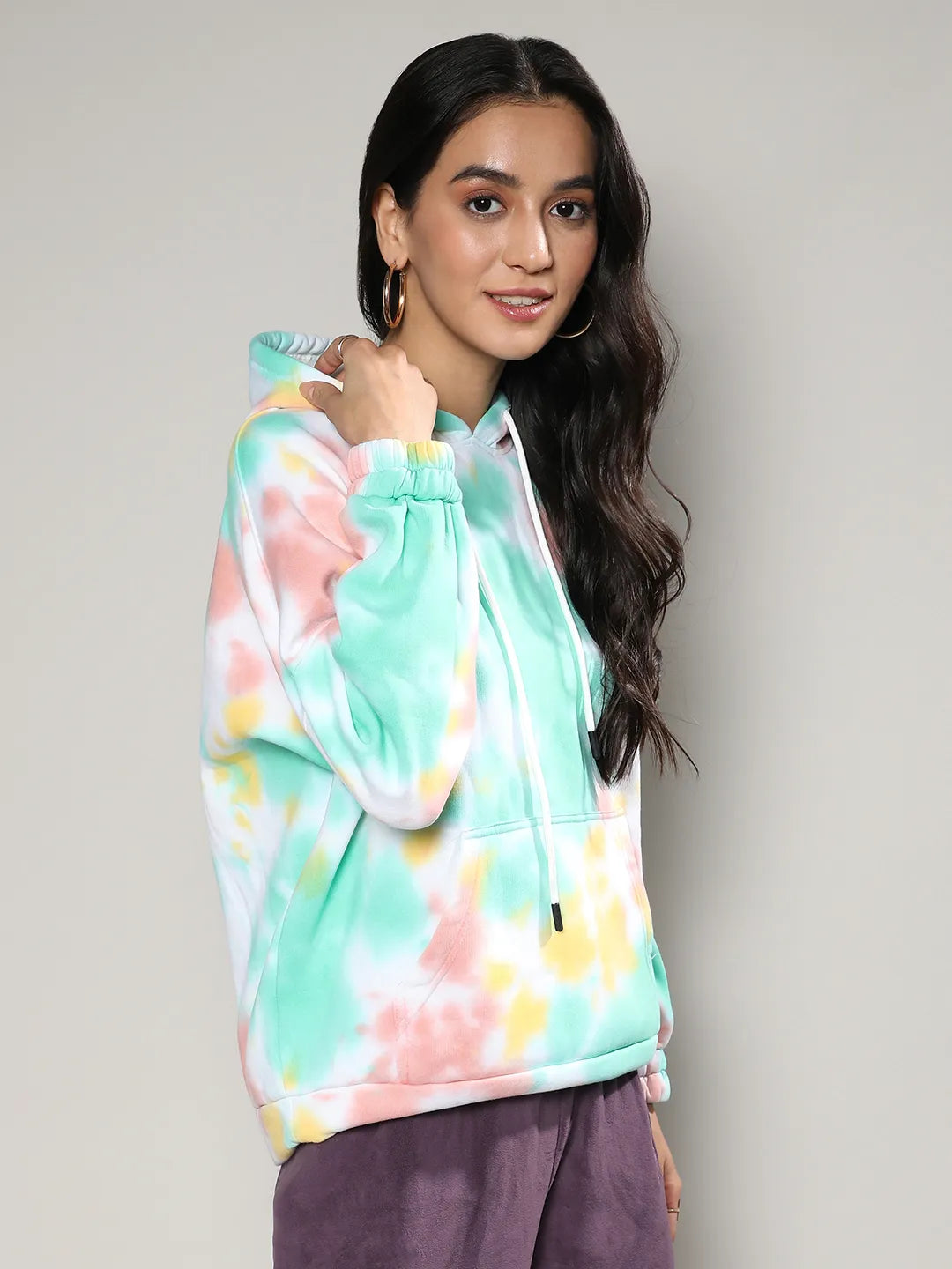 Oversized Tie-Dye Hoodie