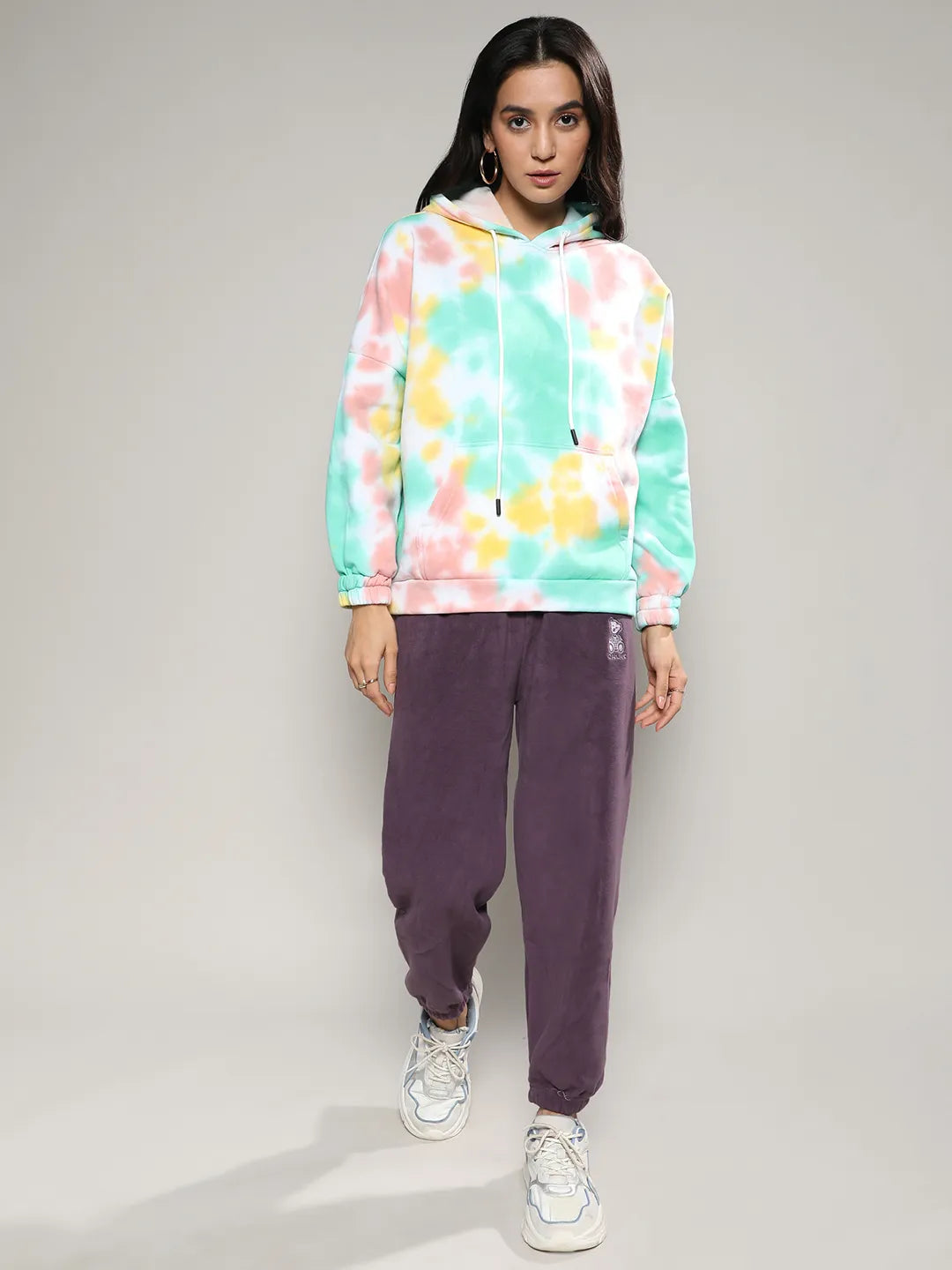 Oversized Tie-Dye Hoodie