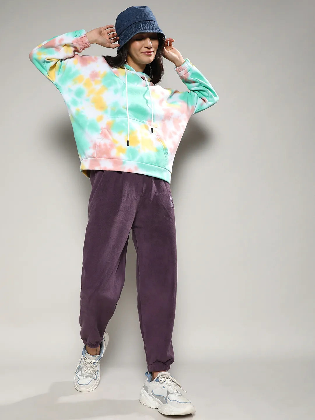 Oversized Tie-Dye Hoodie