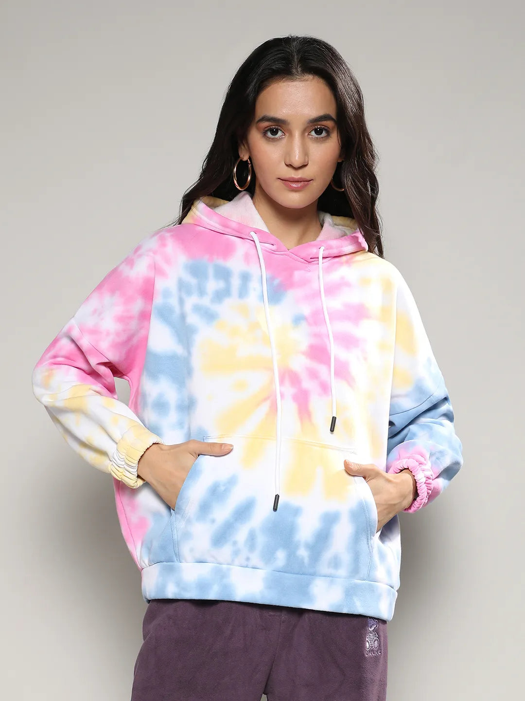 Oversized Tie-Dye Hoodie