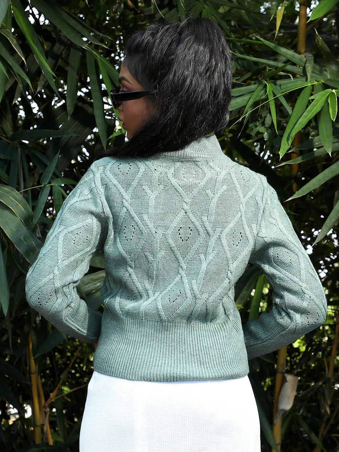 Geometric Knit Sweater