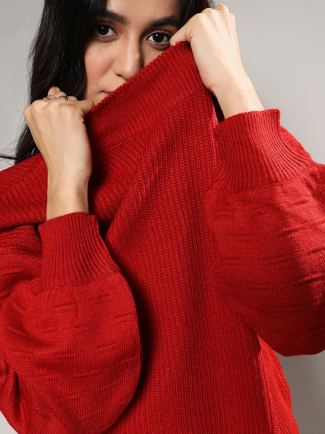 Boxy Ribbed Sweater